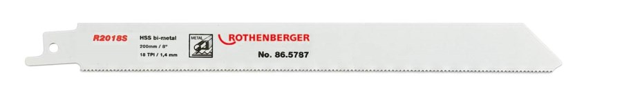 ROTHENBERGER HSS BI-METALL pílový list 200 mm, 1,4 mm, 5 ks, na kov