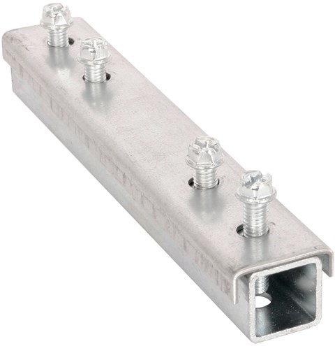 WAVIN QUICKSTREAM spojka montážnej lišty, 30x30mm, pozinkovaná oceľ