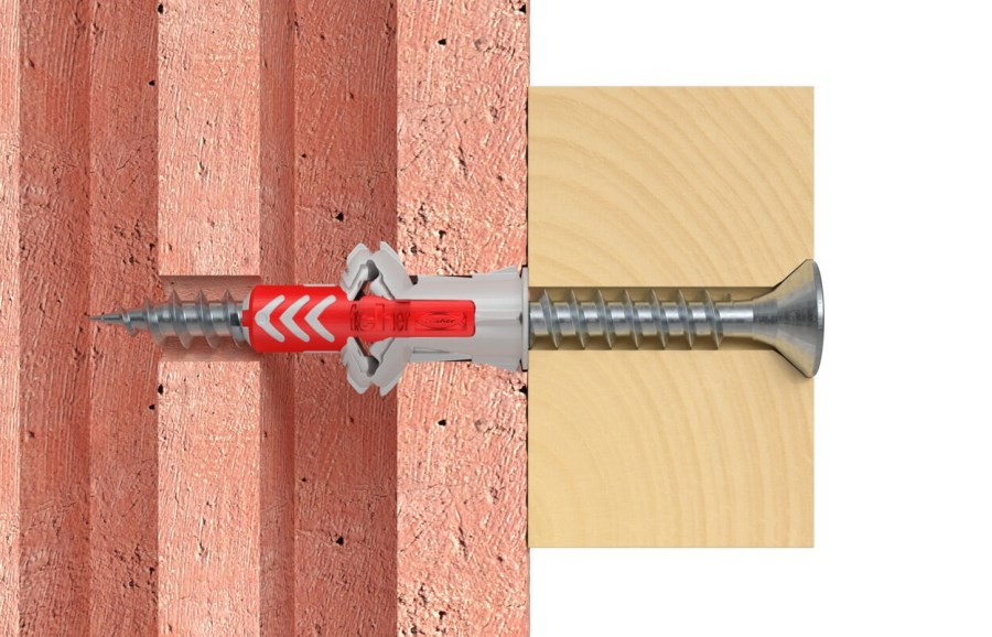 FISCHER DUOPOWER hmoždinka 10x80mm, predĺžená, nylon
