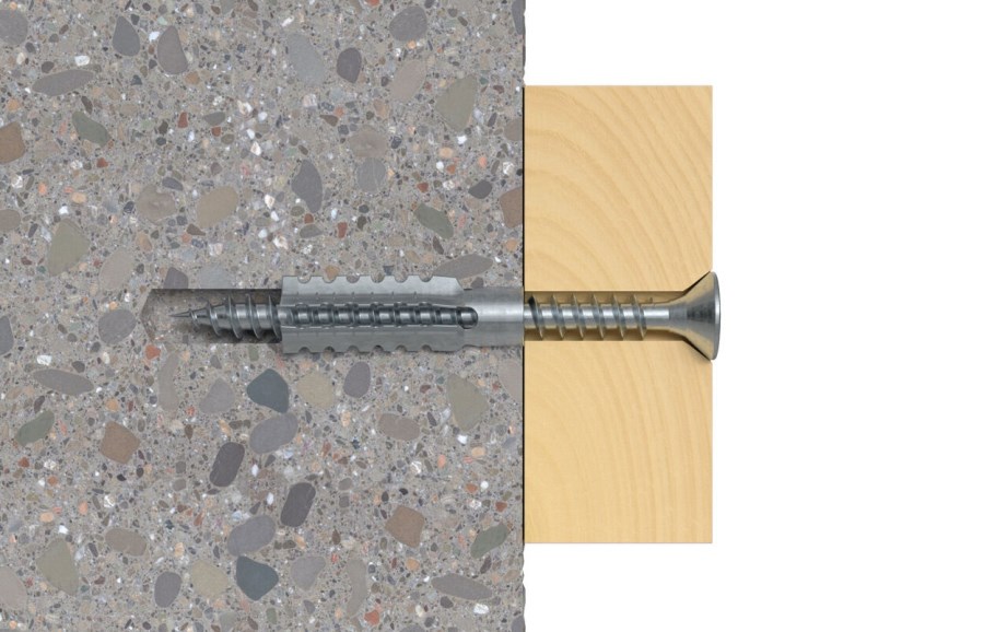 FISCHER FMD rozperná hmoždinka 8x38mm, pre skrutky do dreva a drevotriesok, kov