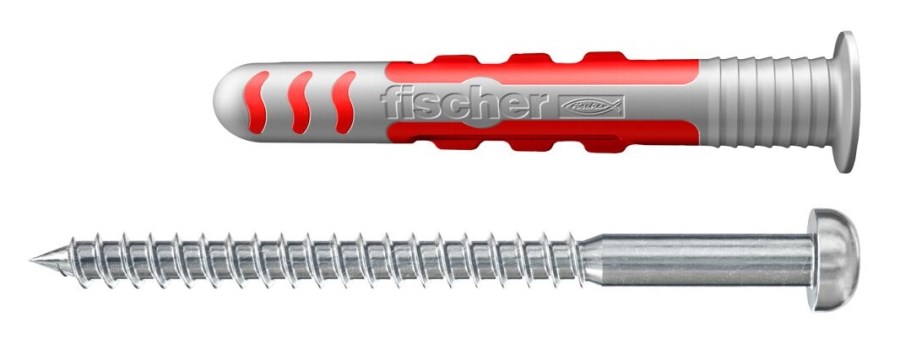 FISCHER DUOSEAL hmoždinka 8x48mm, so skrutkou A2, do mokrých priestorov, nylon