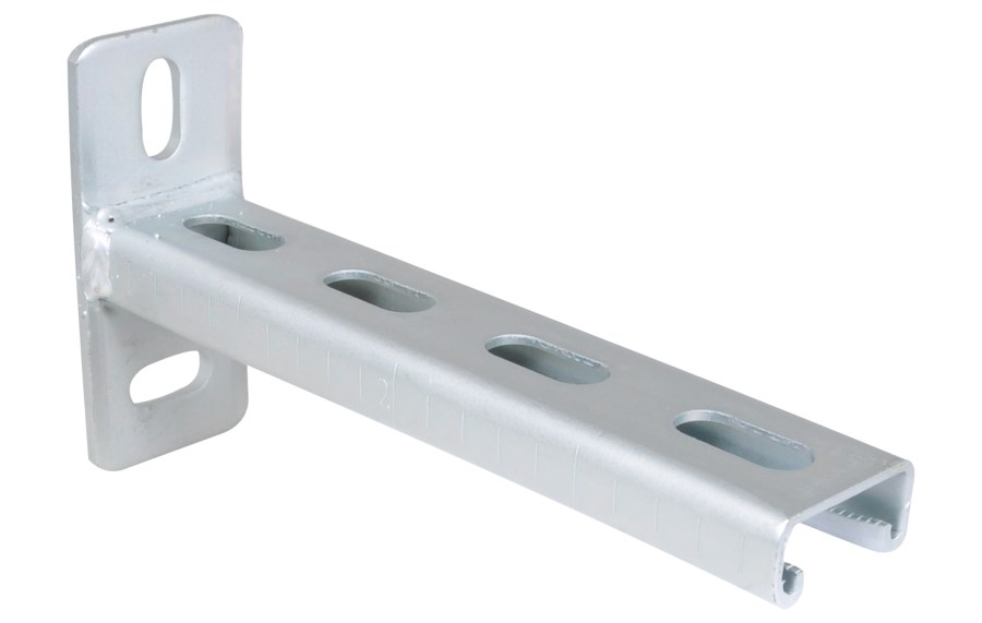 WALRAVEN RAPIDSTRUT konzola 300mm, pre lišty 41x41x2,5mm, oceľ