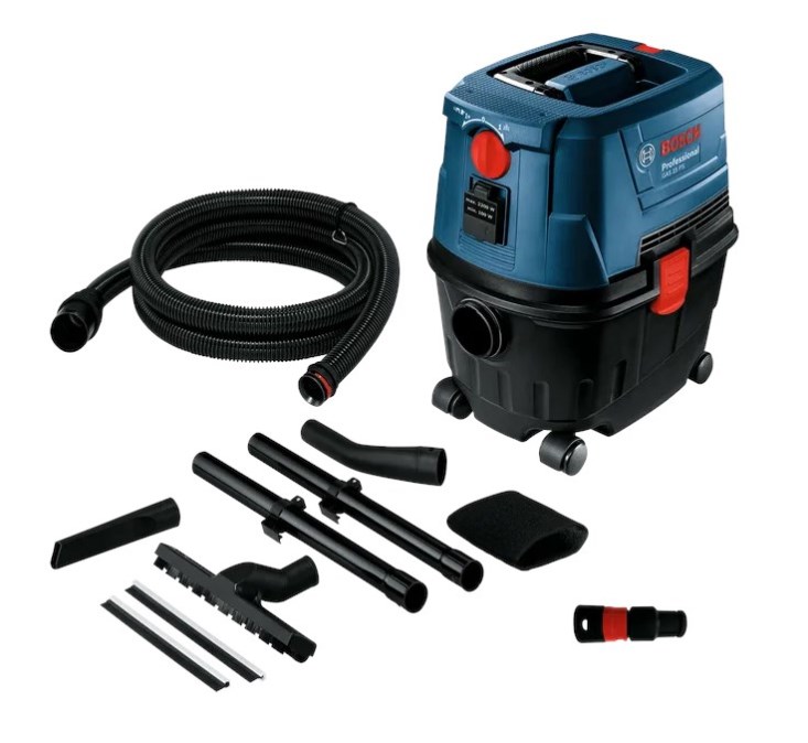 BOSCH GAS 15 PS PROFESSIONAL vysávač 1100 W, na suché a mokré vysávanie, príslušenstvo