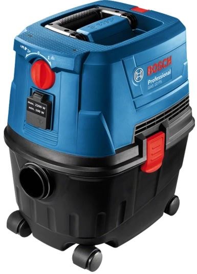 BOSCH GAS 15 PS PROFESSIONAL vysávač 1100 W, na suché a mokré vysávanie, príslušenstvo