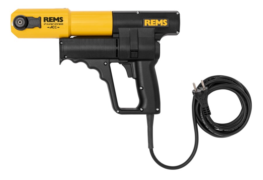 REMS POWER-PRESS ACC elektrohydraulický radiálny lis 10-108 mm, 32 kN, s núteným chodom, kufor