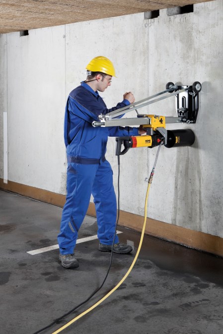 REMS PICUS SR SET TITAN jadrová vŕtačka 2200 W, do 250 mm, REMS TITAN stojan, kufor, príslušenstvo (sada)