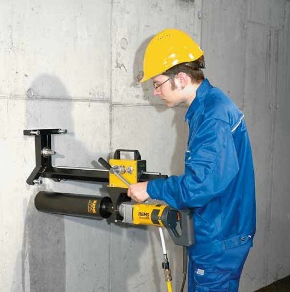 REMS PICUS S1 jadrová vŕtačka 1800 W, do 162 mm, REMS SIMPLEX 2 stojan, kufor, príslušenstvo (sada)