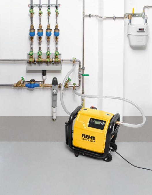 REMS MULTI PUSH S jednotka elektronická 1500W, preplachovacia, s kompresorom, set