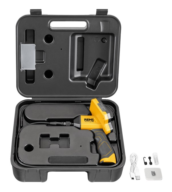 REMS CAMSCOPE HD SET kamerový endoskop 8mm, 5" TFT-LCD displej, 3,7V