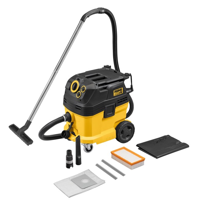 REMS PULL 2 M SET vysávač 1200 W, na suché a mokré vysávanie, príslušenstvo