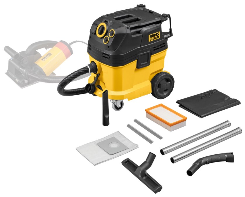 REMS PULL 2 M SET vysávač 1200 W, na suché a mokré vysávanie, príslušenstvo