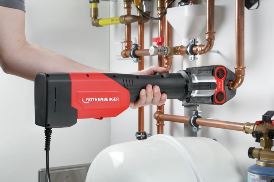ROTHENBERGER ROMAX 3000 AC elektrohydraulický radiálny lis 12-110 mm, 32 kN, kufor