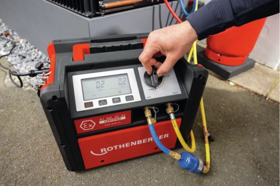 ROTHENBERGER ROREC PRE A3 odsávacia jednotka chladív 3000 ot./min, 750 W