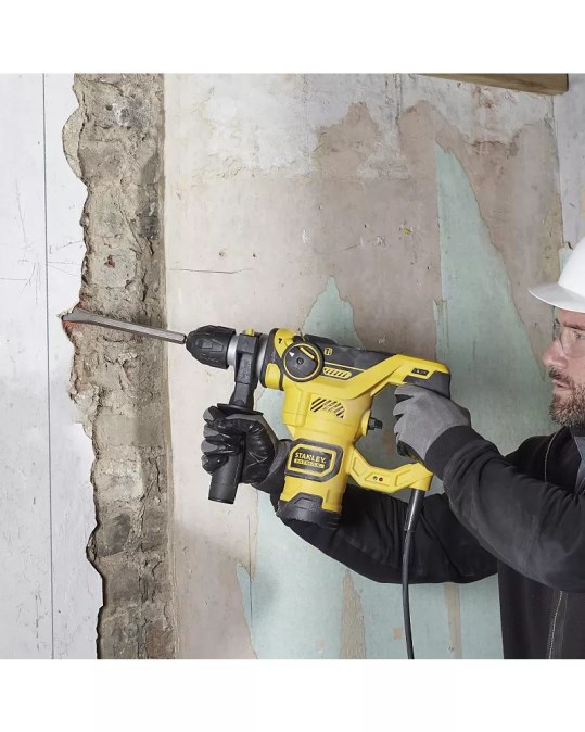 STANLEY FATMAX FME1250 kombinované kladivo 3,2 J, 1250 W, SDS-Plus, kufor, príslušenstvo