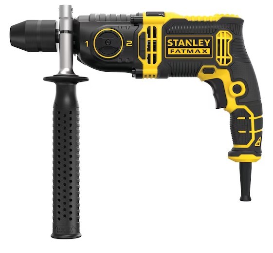 STANLEY FATMAX príklepová vŕtačka 1100 W, dvojrýchlostný, kufor