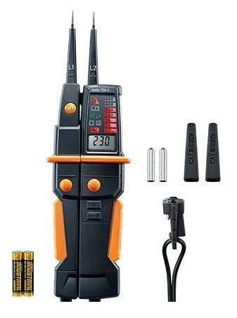TESTO 750-3 skúšačka napätia 12-690 V, v puzdre