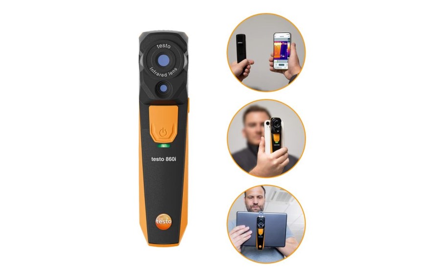 TESTO 860i termokamera -20 +350 ° C, bezdrôtová, Bluetooth, ovládanie smartfónom, v puzdre