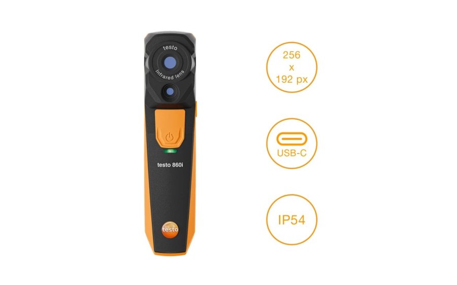 TESTO 860i termokamera -20 +350 ° C, bezdrôtová, Bluetooth, ovládanie smartfónom, v puzdre