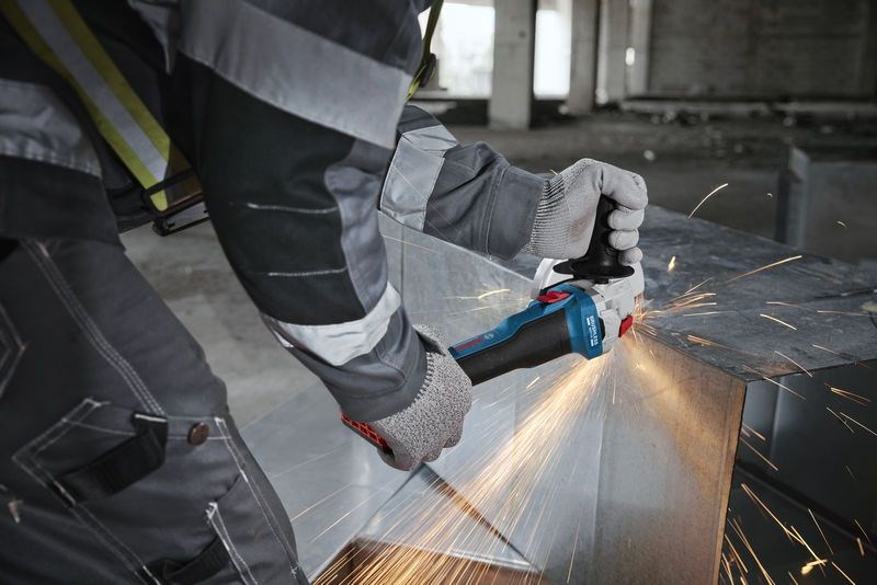 BOSCH GWS 18V-8 PROFESSIONAL aku uhlová brúska 125 mm, 18 V, bez akumulátora, bez nabíjačky