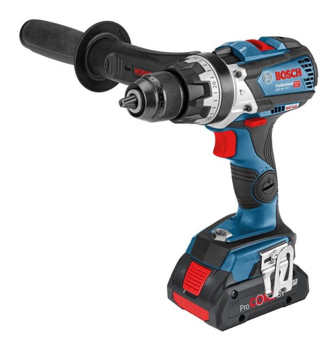 BOSCH GSB 18V-110 C PROFESSIONAL aku vŕtací skrutkovač 18 V, 2x akumulátor 5,0 Ah, nabíjačka, kufor