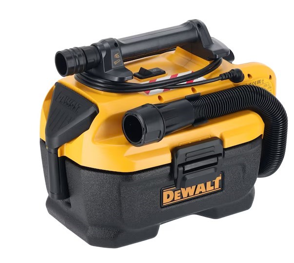DEWALT FLEXVOLT aku vysávač 18 V/200 V, na suché a mokré vysávanie, bez akumulátora a nabíjačky