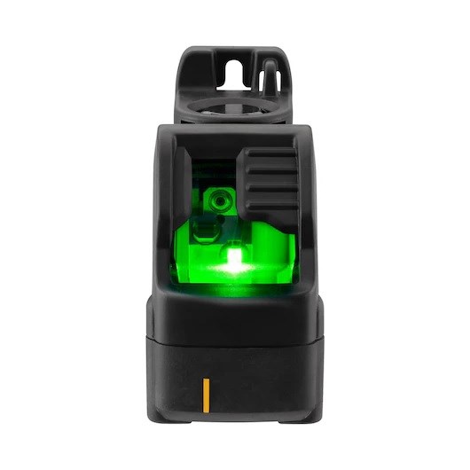 DEWALT zelený krížový laser, 3x1,5 V, v kufri