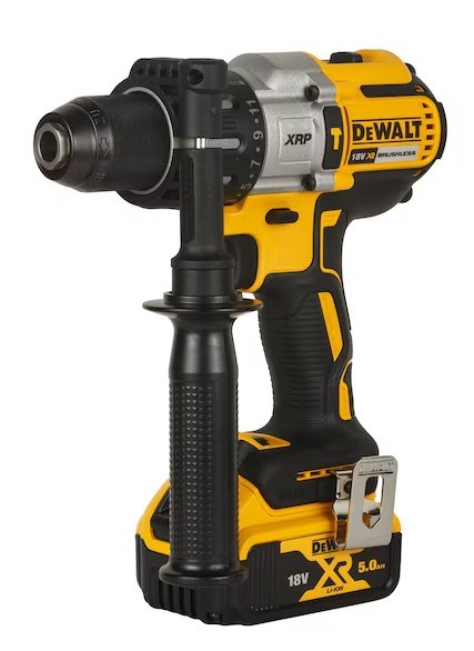 DEWALT DCD996 aku príklepová vŕtačka 18 V, 2x akumulátor 5,0 Ah, nabíjačka, kufor