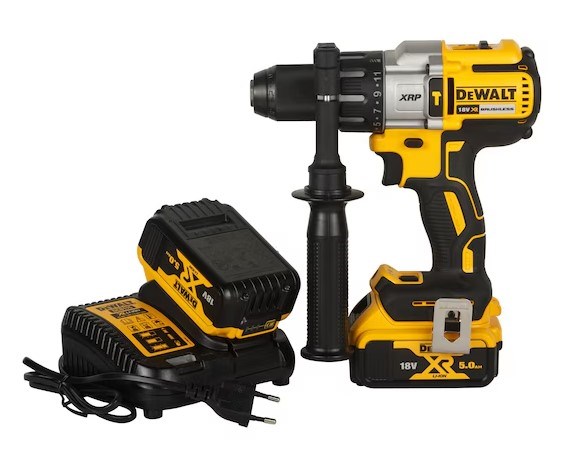 DEWALT DCD996 aku príklepová vŕtačka 18 V, 2x akumulátor 5,0 Ah, nabíjačka, kufor