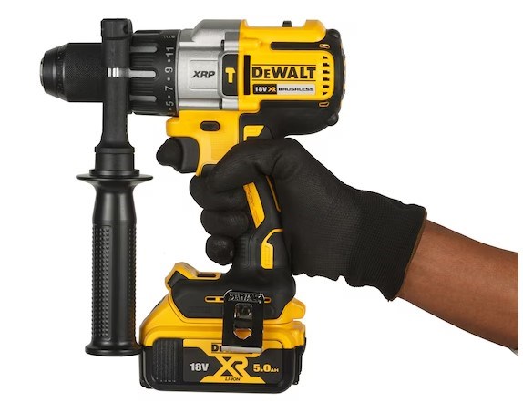 DEWALT DCD996 aku príklepová vŕtačka 18 V, 2x akumulátor 5,0 Ah, nabíjačka, kufor