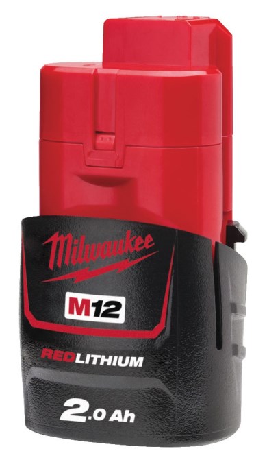 MILWAUKEE M12 HPT-202C U-SET hydraulický lis 16/20/25mm, U profil, 12V, 19kN, 2x2,0Ah akumulátor, nabíjačka, kufor