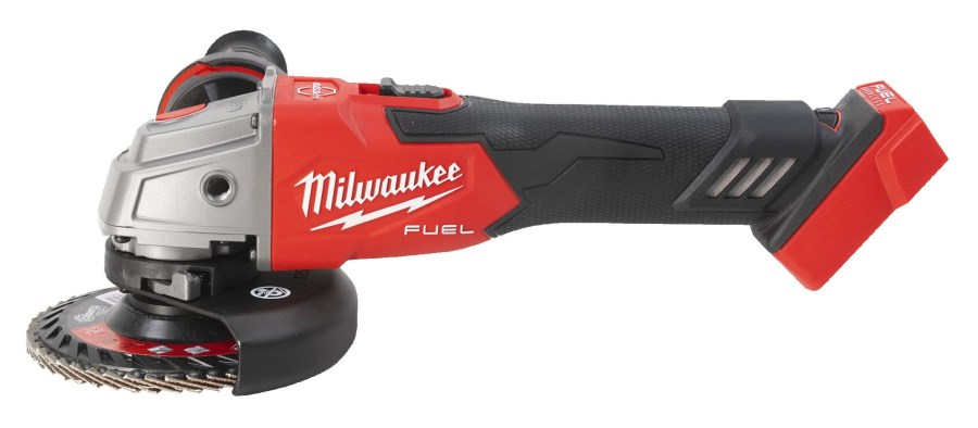 MILWAUKEE M18 FUEL aku uhlová brúska 125 mm, 18 V, bez akumulátora, bez nabíjačky, kufor