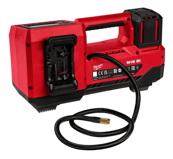 MILWAUKEE M18 BI-0 aku kompresor 40 l/min, 10,3 bar, bez akumulátora, bez nabíjačky
