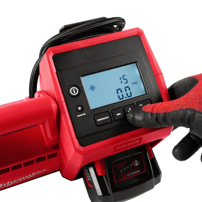 MILWAUKEE M18 BI-0 aku kompresor 40 l/min, 10,3 bar, bez akumulátora, bez nabíjačky
