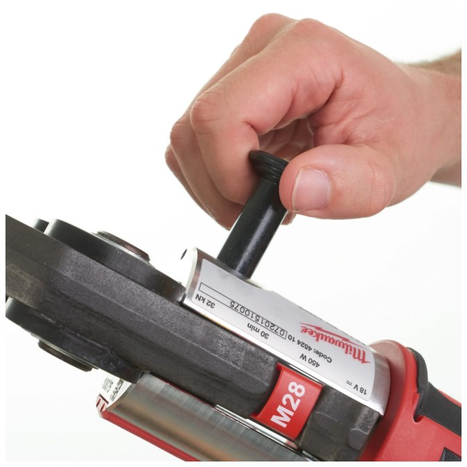 MILWAUKEE M18 BLHPT-0C FREE LOGIC aku radiálny lis 12-110 mm, 32 kN, 18 V, bez akumulátora, bez nabíjačky, kufor