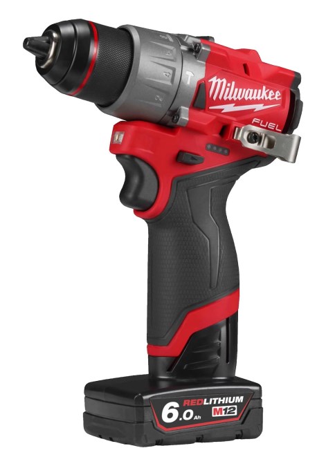 MILWAUKEE M12 FPD2-602X aku príklepová vŕtačka 12 V, 2x akumulátor 6,0 Ah, nabíjačka, kufor