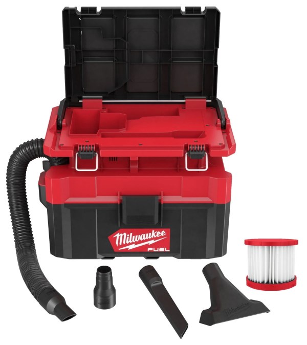 MILWAUKEE M18 FPOVCL-0 FUEL PACKOUT aku vysávač 18 V, na suché a mokré vysávanie, bez akumulátora a nabíjačky