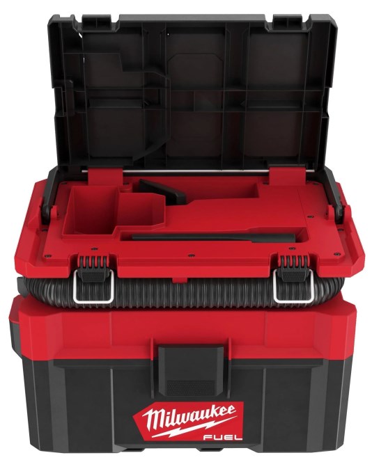 MILWAUKEE M18 FPOVCL-0 FUEL PACKOUT aku vysávač 18 V, na suché a mokré vysávanie, bez akumulátora a nabíjačky