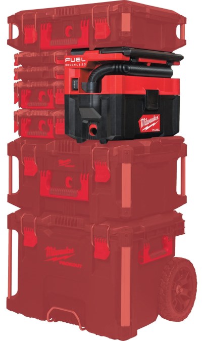 MILWAUKEE M18 FPOVCL-0 FUEL PACKOUT aku vysávač 18 V, na suché a mokré vysávanie, bez akumulátora a nabíjačky