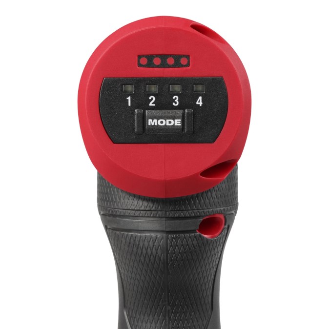 MILWAUKEE M12 FDGA2-522B aku uhlová vretenová brúska 76 mm, 12 V, 2x akumulátor 5,0 Ah + 2,5 Ah, nabíjačka, taška
