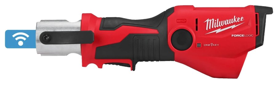 MILWAUKEE M12 ONEHPT-202C TH-SET aku radiálny lis 12-40 mm, 19 kN, 12 V, 2x akumulátor 2,0 Ah, nabíjačka, čeľuste TH 16-20-26, kufor (sada)