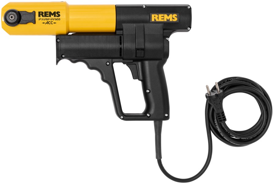 REMS POWER-PRESS ACC elektrohydraulický radiálny lis 10-108 mm, 32 kN, 230 V, kufor