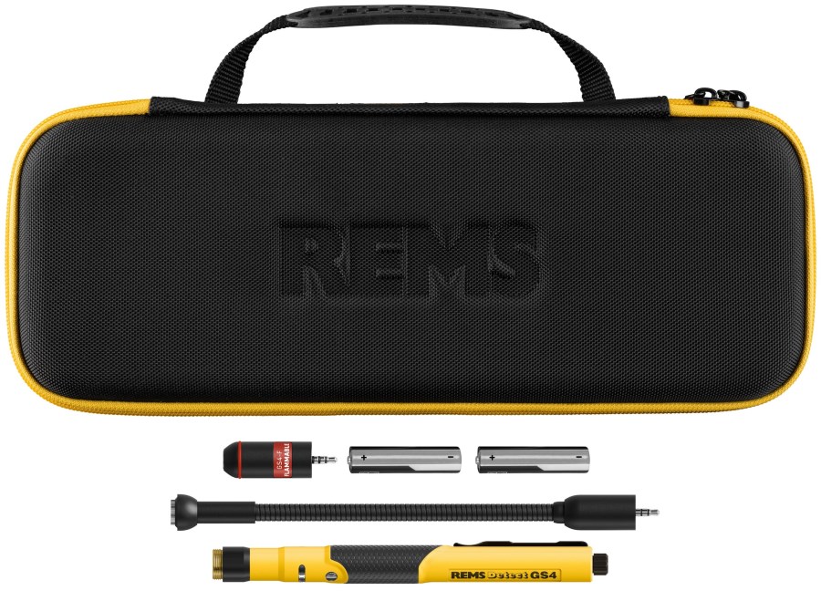 REMS DETECT GS4 set F detektor netesností a únikov 1-10000 ppm, univerzálny, kufor