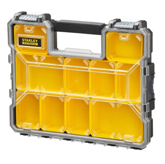 STANLEY FATMAX organizér 45x7x36 cm, vodeodolný, s kovovými prackami