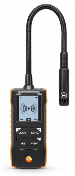 TESTO 514 detektor úniku chladiva, 3x AA, s ohybnou sondou