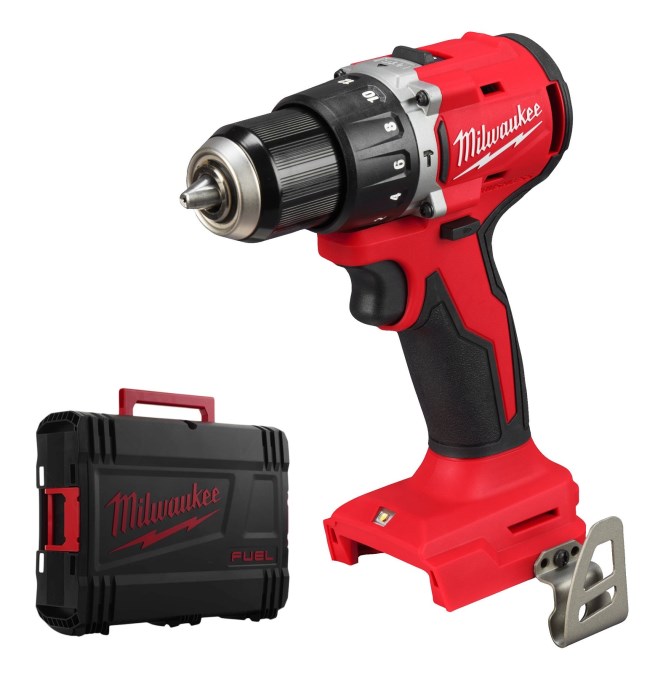 MILWAUKEE M18 SET 4 aku rázový uťahovač + kladivo + uhlová brúska + vŕtačka + 2x akumulátor + nabíjačka + kufor