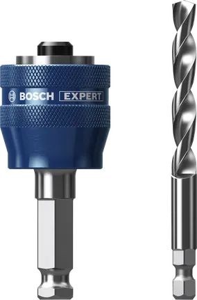 BOSCH EXPERT POWER CHANGE PLUS unášač pre dierovku 11mm + HSS-G strediaci vrták 7,15x105mm (sada 2 ks)