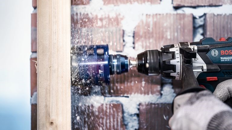 BOSCH EXPERT POWER CHANGE PLUS unášač pre dierovku 11mm + HSS-G strediaci vrták 7,15x105mm (sada 2 ks)