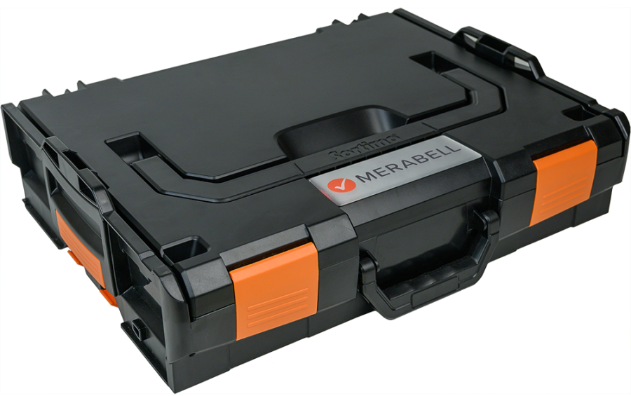 MERABELL L-BOXX 102 kufor na náradie 45x36x12 cm, 8,8 l, s vložkou na uloženie fitingov