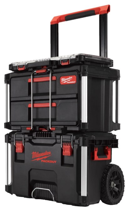 MILWAUKEE PACKOUT set boxov, 56 x 90 x 41 cm, pojazdná