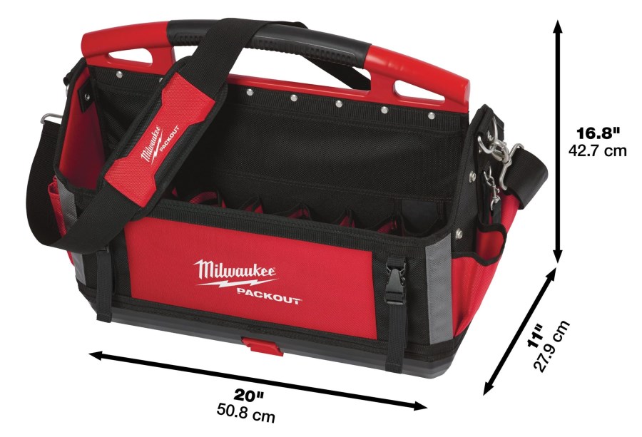 MILWAUKEE PACKOUT 50 CM TOTE TOOLBAG taška na náradie 28 x 50 x 43 cm